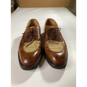 Mezlan Augusta Leather Two Tone Lace Up Shoes Women's Size 8.5